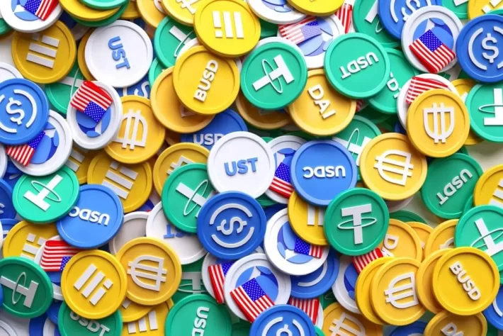 Top stablecoins set to look like gambling chips.