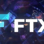 FTX logo with digital images