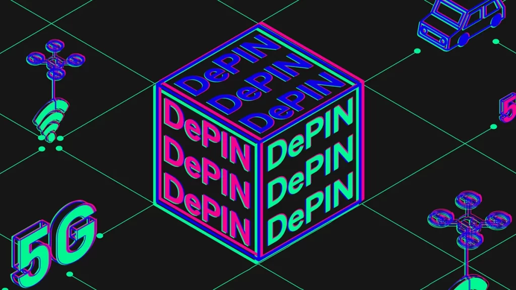 Bright digital 3D DePIN image