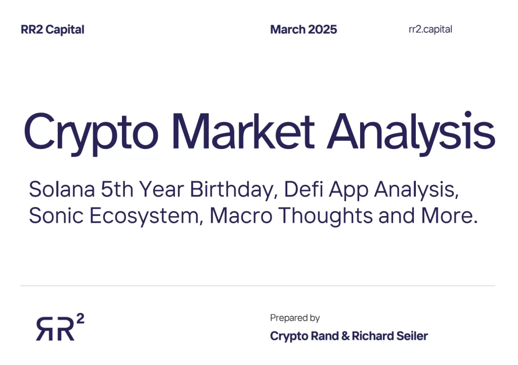 Crypto Research: March 2025