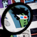 Futuristic NFT image