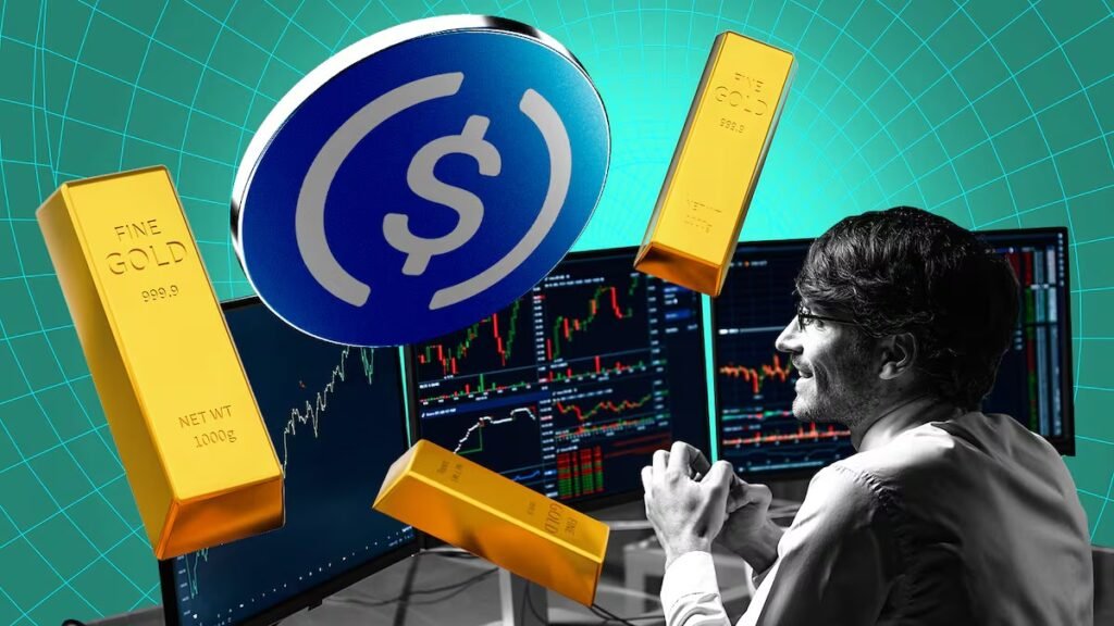 RWA Tokenization, gold bars, trading PC