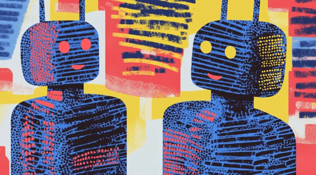 2 x arty graphic bots