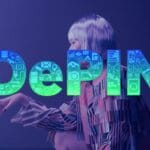 DePIN image with lady in background