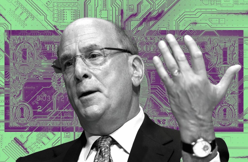 Image of Larry Fink, CEO of BlackRock