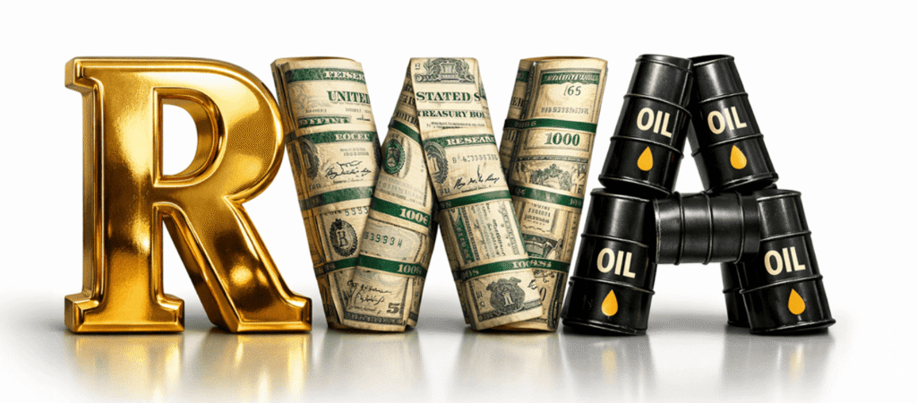 RWA logo wrapped in financial assets